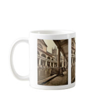 Roman Baths and Abbey, III, Bath, England classic Mugs