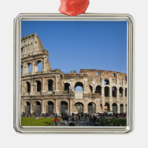 Roman Coliseum Christmas Tree Ornaments