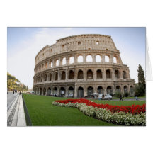 Roman Colosseum Card