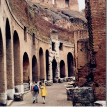 Roman Colosseum - Interior View Photo Cut Out