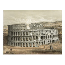"Roman Colosseum" postcard