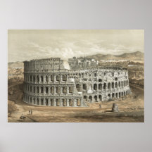 Roman Colosseum print/poster