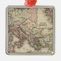 Roman Empire, Greece Christmas Tree Ornaments