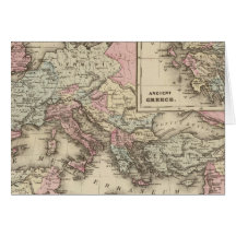 Roman Empire, Greece Greeting Card