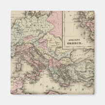 Roman Empire, Greece Refrigerator Magnet