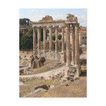 Roman Forum Post Card
