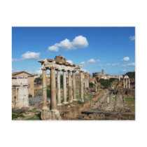 Roman Forum Postcard