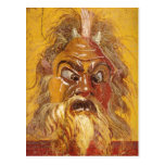Roman Theatre Mask Postcard