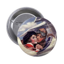 Romance dans le ciel badges avec agrafe