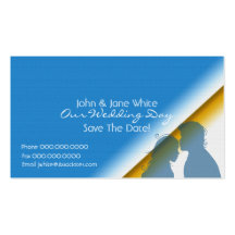 Romance Fantasy Our Wedding Business Card