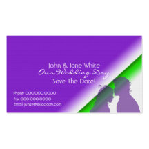 Romance Fantasy Our Wedding Business Card