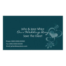 Romance Fantasy Our Wedding Business Card