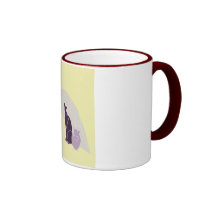 Romance in the rain coffee mug