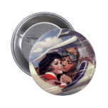 Romance in the Sky Pinback Button