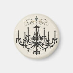 Romance with a Chandelier ~ Magnet French Love