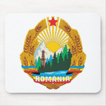 Romania 1965 Coat Of Arms Mouse Pad