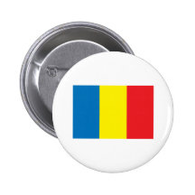 Romania Flag Button