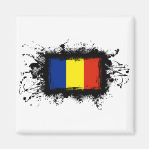 Romania Flag Magnet