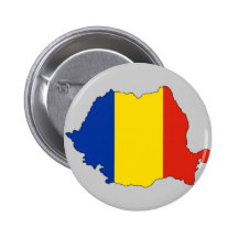 Romania flag map button