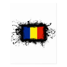 Romania Flag Post Cards