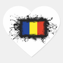 Romania Flag Stickers