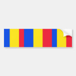 Romania, Romania flag Bumper Stickers