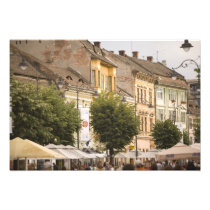 Romania, Sibiu. New Town. RF)