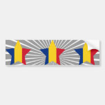 Romania Star Bumper Stickers