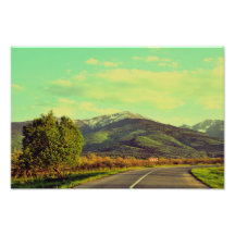 Romanian landscape photo art