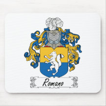 Romano Family Crest Mouse Mat