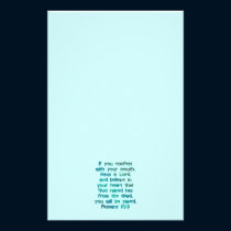 Romans 10:9 stationery