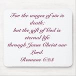 Romans 6:23 mouse pad