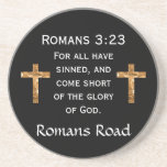 Romans Road, Romans 3:23 Drink Coaster