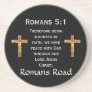 Romans Road, Romans 5:1 Beverage Coaster