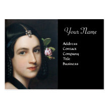 ROMANTIC BEAUTY,Salon Spa, Makeup Artist , Pearl Business Card Templates