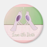 Romantic Birds Refrigerator Magnet