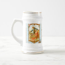 Romantic Couple French Vintage Style Stein Coffee Mugs