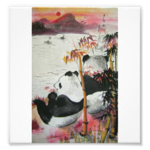 romantic evening photo print