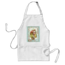 Romantic French 18th Century Couple Aprons