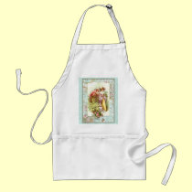 Romantic French 18th Century Couple aprons