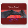 Romantic Horses,customizable Mouse Pads