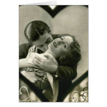 Romantic inside a Heart Greeting Card
