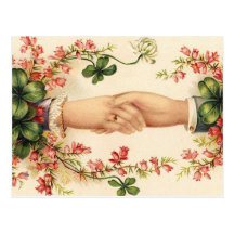 Romantic Irish Wedding Save the Date cards Post Cards