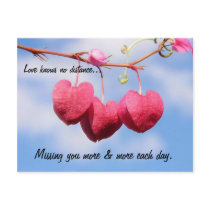 Romantic Long Distance Relationship PostCard