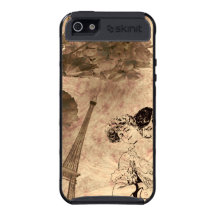 Romantic Paris Vintage iPhone 5 Cover