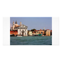 Romantic places in Venice Custom Photo Card