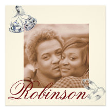 Romantic Robins2 Custom Announcements