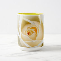 Romantic Rose Floral  Wedding Mugs