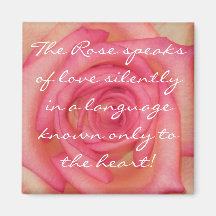 Romantic Rose Fridge Magnets