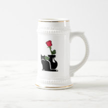Romantic Rose Kitty Mug